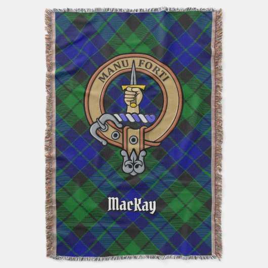Couverture Blason du clan MacKay sur tartan (devant Vertical)
