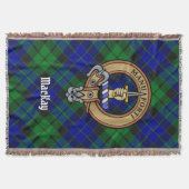 Couverture Blason du clan MacKay sur tartan (Devant)