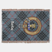 Couverture Blason du clan MacKay sur tartan bleu (Devant)