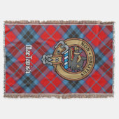 Couverture Blason du clan MacTavish sur tartan (Devant)