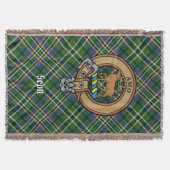 Couverture Blason du clan Scott sur tartan vert (Devant)