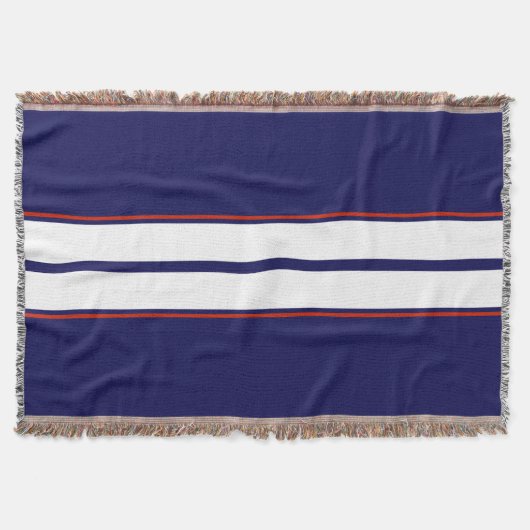 Couverture Bleu, blanc et rouge Classy (Devant)