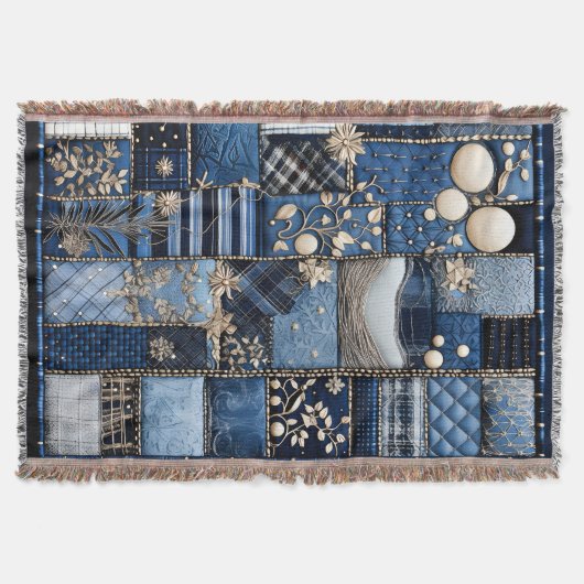 Couverture Bleu bleu bleu bleu marine Revêtement (Devant)