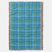 Couverture Bleu Chic Matin Gloire Plaid Lance Blanket (devant Vertical)