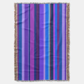 Couverture Bleu et violet bandes horizontales (devant Vertical)