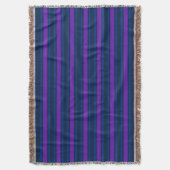 Couverture Bleu et violet bonbons rayés (devant Vertical)