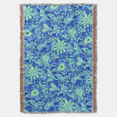 Couverture Bleu floral lancette (devant Vertical)