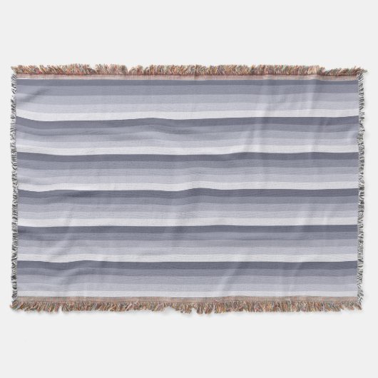 Couverture Bleu gris rayures (Devant)