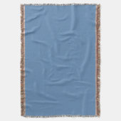 Couverture Bleu Lichen couleur solide Impression, Bleu clair  (devant Vertical)