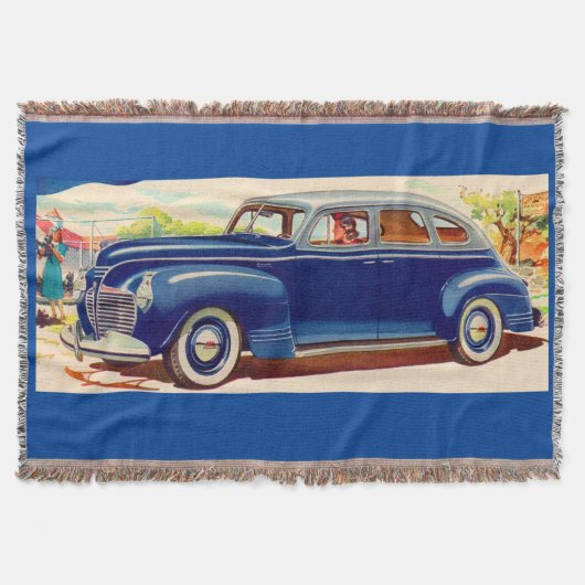 Couverture bleu Plymouth 1941 (Devant)