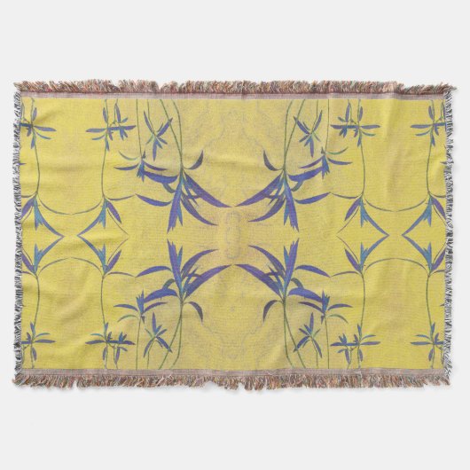 Couverture Bleu rustique et Jaune (Devant)
