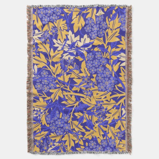 Couverture Bleu vif ornemental et jaune or (devant Vertical)