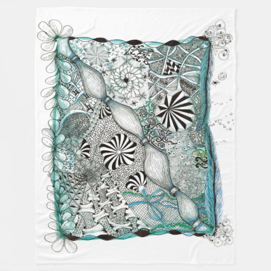 Couverture bleu zen (Devant)