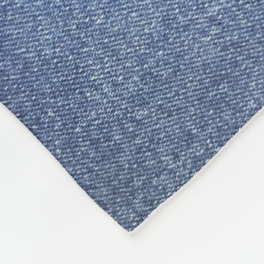 Couverture bleue Jean Throw (Coin)
