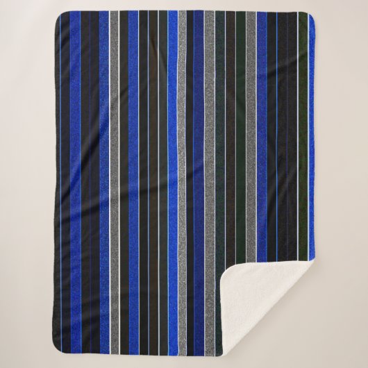 Couverture bleue, noire et gravier (Devant)