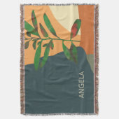 Couverture Blocs de couleur Abstraits en silhouette (devant Vertical)