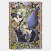 Couverture Blonde Fairy Floral Purple (devant Vertical)