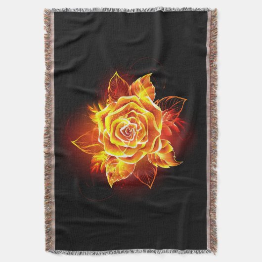 Couverture Blooming Fire Rose (devant Vertical)