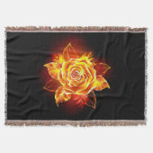 Couverture Blooming Fire Rose (Devant)