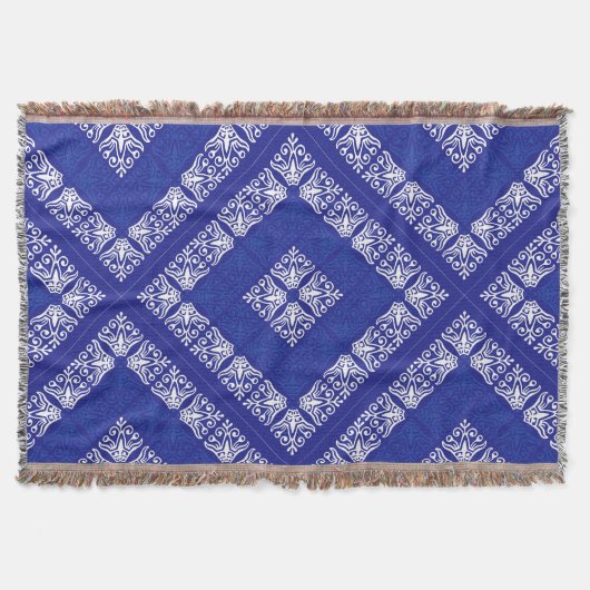 Couverture Blue Bandana Design (Devant)