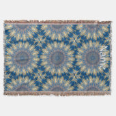 Couverture Blue Chakra Kaleidoscope Thunder_Cove (Devant)