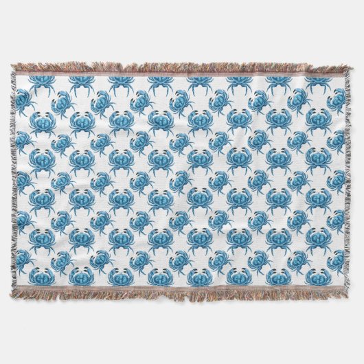 Couverture Blue Crabs Classic Motif balnéaire (Devant)