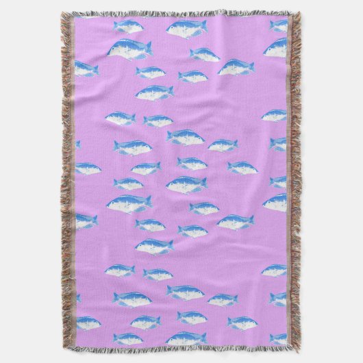 Couverture Blue fish on lilac (devant Vertical)