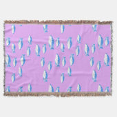 Couverture Blue fish on lilac (Devant)
