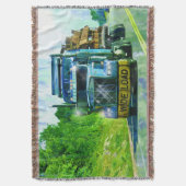 Couverture Blue Wide Chargement échafaudage Truck'amants' Art (devant Vertical)