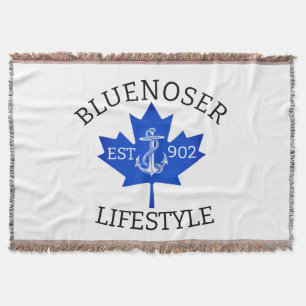 Couverture Bluenoser Lifestyle Feuille d'érable 902 Eh !