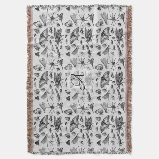 Couverture BOGUES GOTHIQUES monogrammes Insectes d'encre Vint (devant Vertical)