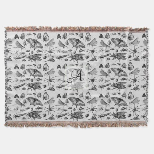 Couverture BOGUES GOTHIQUES monogrammes Insectes d'encre Vint (Devant)