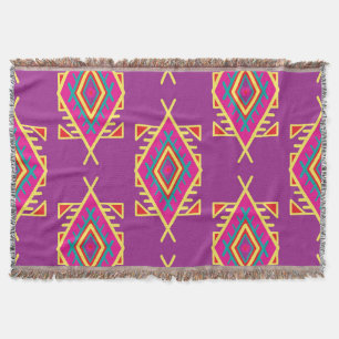 Couverture Boho Chic : Ornement Ethnique Sans Seamless