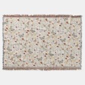 Couverture Boho Floral Lance Blanket (Devant)