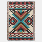 Couverture Boho Geometric (devant Vertical)
