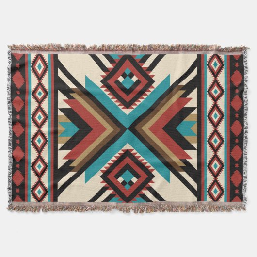 Couverture Boho Geometric (Devant)