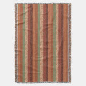 Couverture Boho Leaf Motif Rustic Home Décor (devant Vertical)