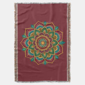 Couverture Boho Mandala Hippie Boho (devant Vertical)