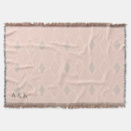 Couverture Boho personnalisé (Devant)