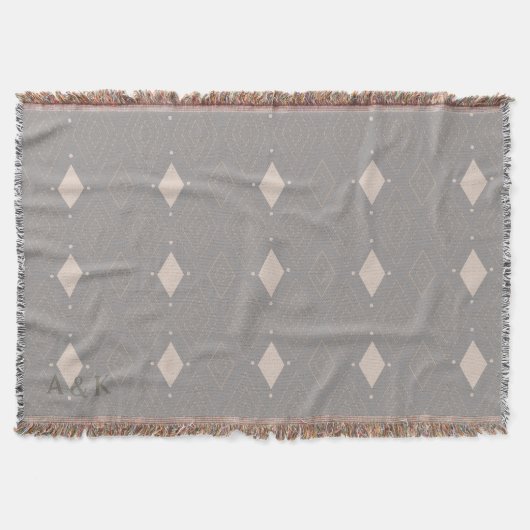 Couverture Boho personnalisé (Devant)