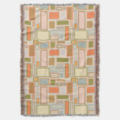 Couverture Boho Rectangles (devant Vertical)