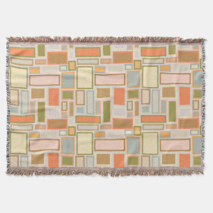 Couverture Boho Rectangles