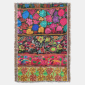 Couverture Boho Throw Blanket (devant Vertical)