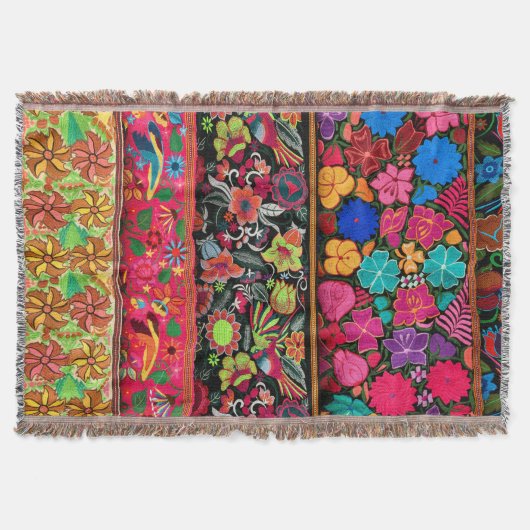 Couverture Boho Throw Blanket (Devant)