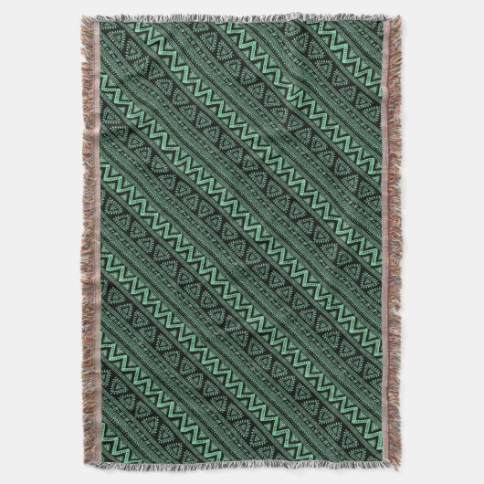 Couverture Boho ZigZag (devant Vertical)