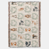 Couverture Bois Bébé Forêt Animal (devant Vertical)