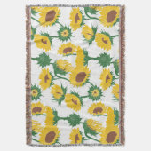 Couverture Bois Imprimer Tournesol jaune (devant Vertical)