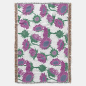 Couverture Bois Imprimer tournesol rose (devant Vertical)