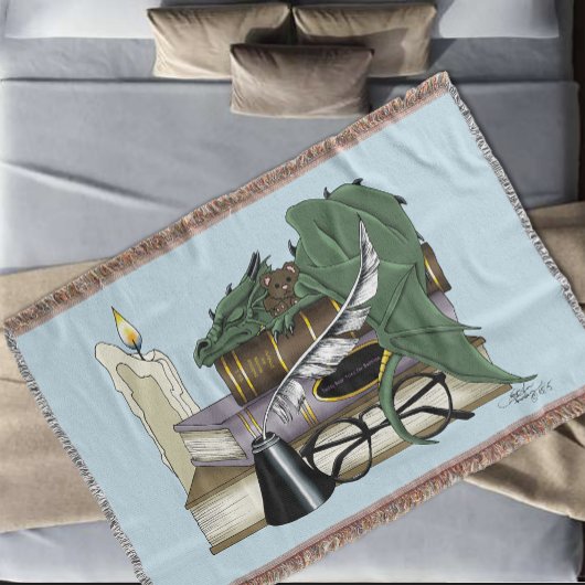 Couverture Boîtes de sommeil vertes Dragon
