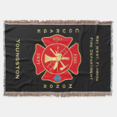 Couverture Bold Firefighter Maltese Cross Art (Devant)